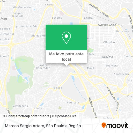 Marcos Sergio Artero mapa