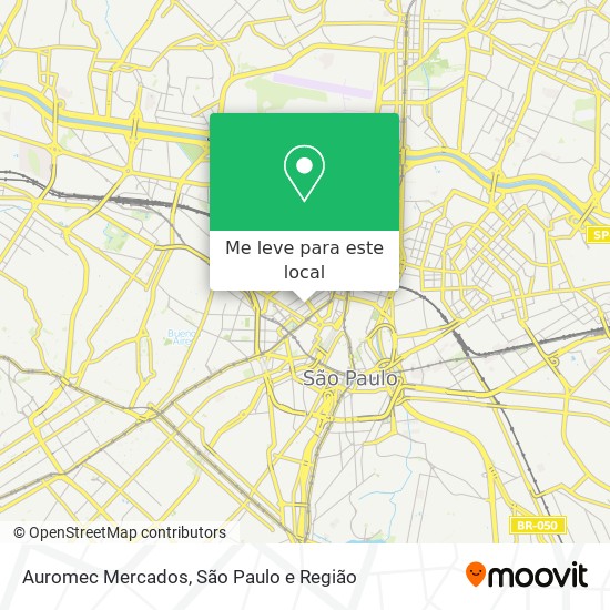 Auromec Mercados mapa