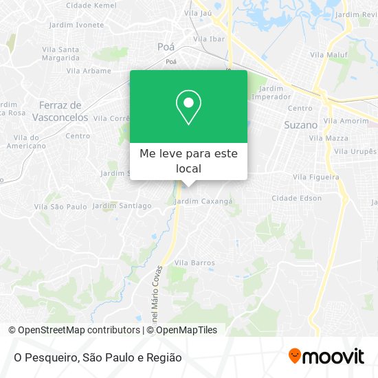 O Pesqueiro mapa