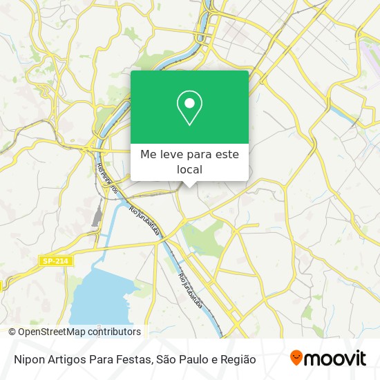 Nipon Artigos Para Festas mapa