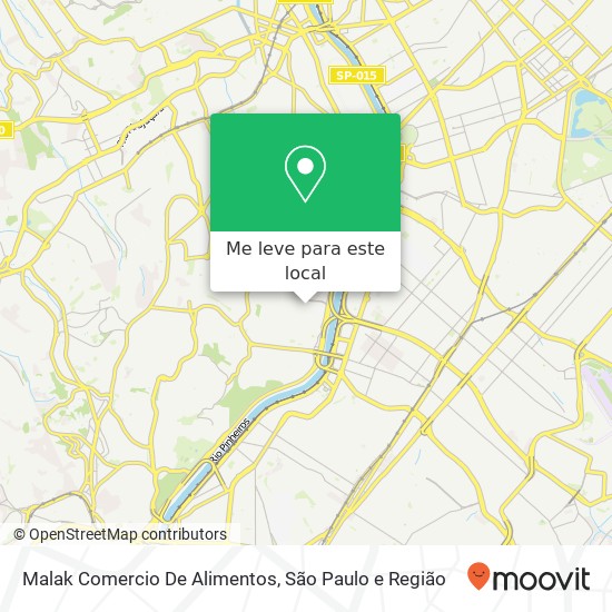 Malak Comercio De Alimentos, Rua Américo Alves Pereira Filho, 560 Morumbi São Paulo-SP 05688-000 mapa