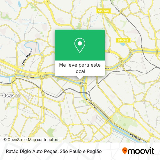 Ratão Digio Auto Peças mapa