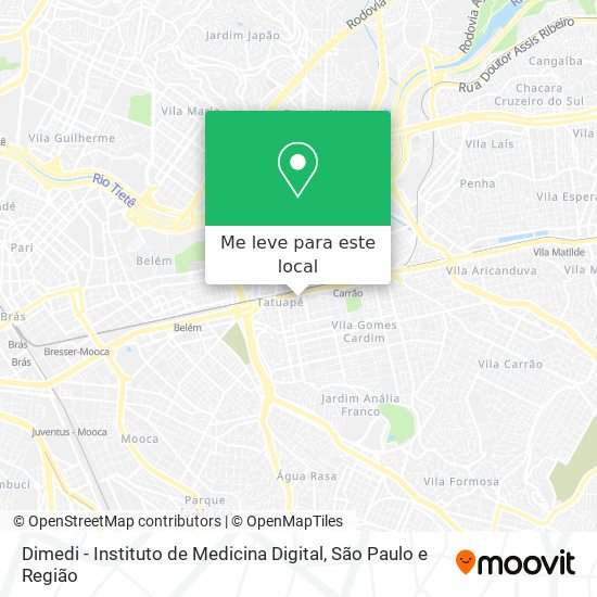 Dimedi - Instituto de Medicina Digital mapa