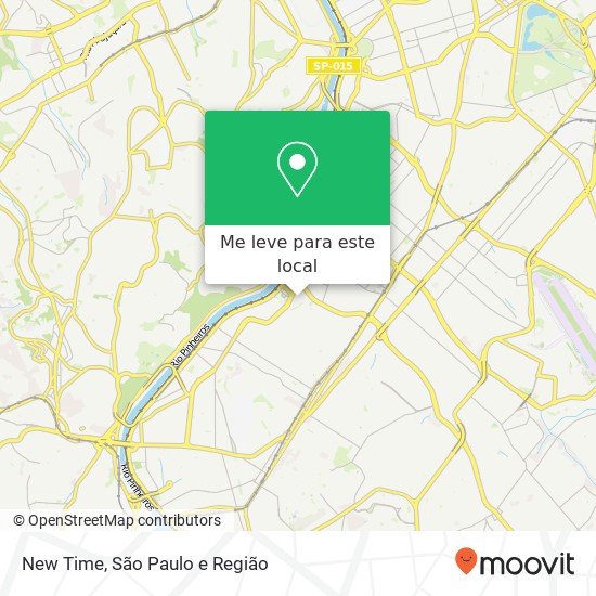 New Time, Santo Amaro São Paulo-SP mapa
