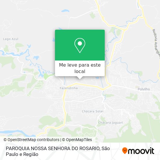 PAROQUIA NOSSA SENHORA DO ROSARIO mapa