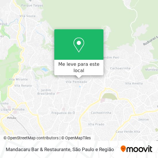Mandacaru Bar & Restaurante mapa