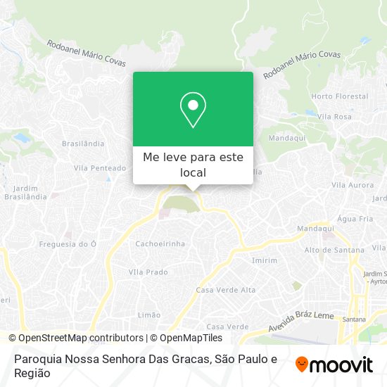 Paroquia Nossa Senhora Das Gracas mapa