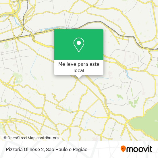 Pizzaria Olinese 2 mapa