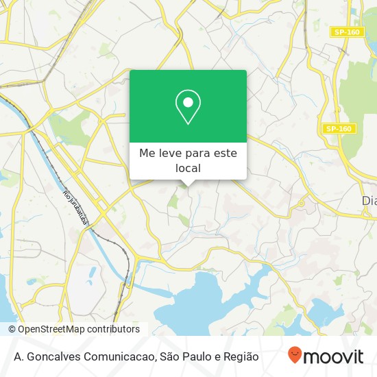 A. Goncalves Comunicacao, Rua David Eid, 1063 Cidade Ademar São Paulo-SP 04438-000 mapa
