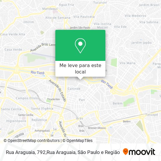Rua Araguaia, 792,Rua Araguaia mapa