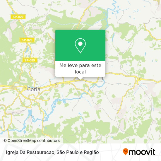 Igreja Da Restauracao mapa