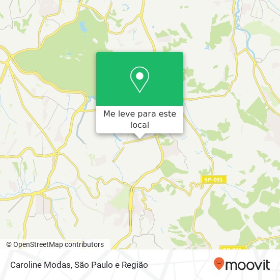 Caroline Modas, Travessa Somos Todos Iguais, 591 Iguatemi São Paulo-SP 08343-000 mapa