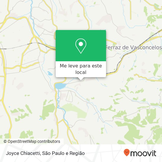 Joyce Chiacetti, Avenida Miguel Achiole da Fonseca, 1264 Guaianases São Paulo-SP 08461-110 mapa