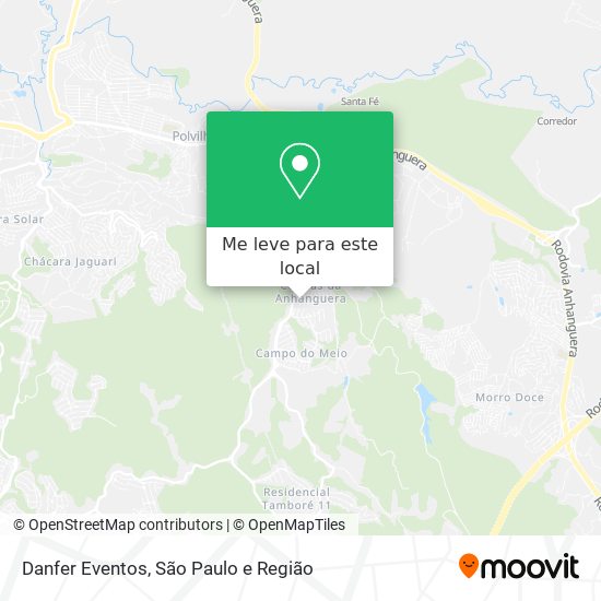 Danfer Eventos mapa