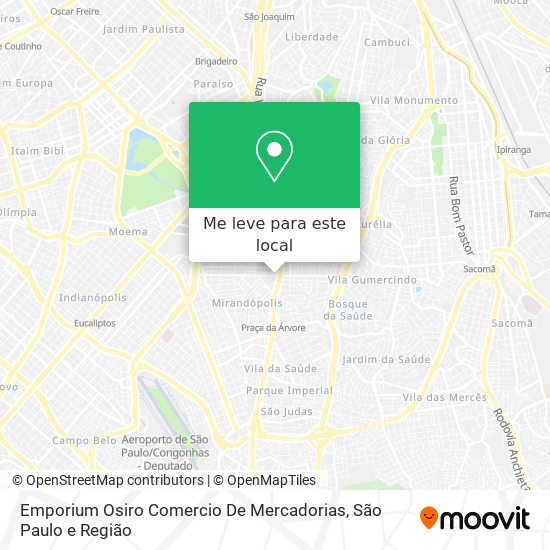 Emporium Osiro Comercio De Mercadorias mapa