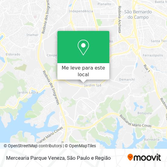 Mercearia Parque Veneza mapa
