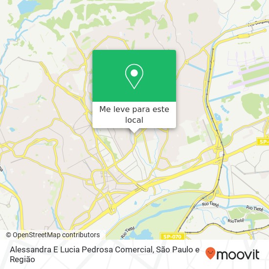 Alessandra E Lucia Pedrosa Comercial, Avenida Brigadeiro Faria Lima, 141C Bom Clima Guarulhos-SP 07130-000 mapa