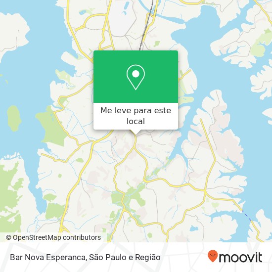 Bar Nova Esperanca, Avenida Rosalia Iannini Conde Grajau São Paulo-SP 04841-150 mapa