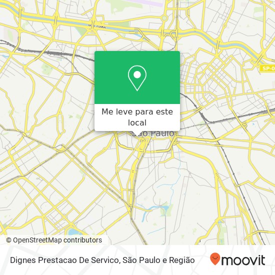 Dignes Prestacao De Servico, Rua Maria Paula, 122 República São Paulo-SP 01319-001 mapa