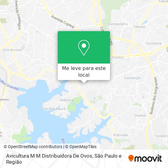 Avicultura M M Distribuidora De Ovos mapa