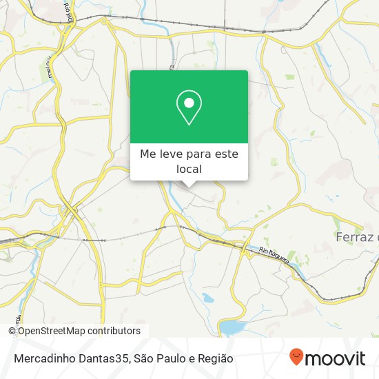 Mercadinho Dantas35, Rua Manuel Teixeira da Rocha, 47 Lajeado São Paulo-SP 08430-640 mapa