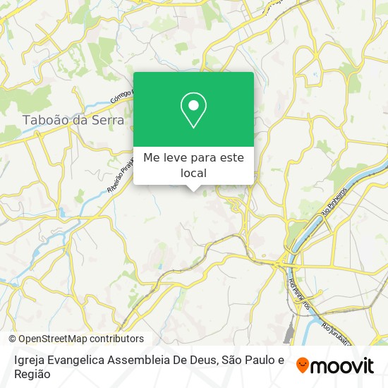 Igreja Evangelica Assembleia De Deus mapa