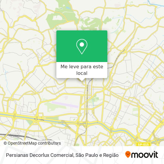 Persianas Decorlux Comercial mapa