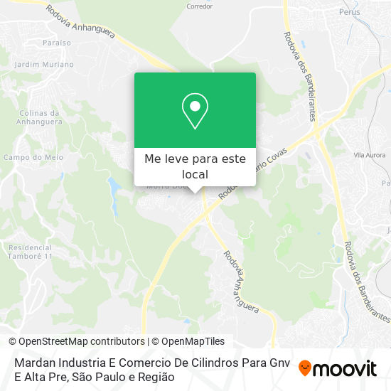 Mardan Industria E Comercio De Cilindros Para Gnv E Alta Pre mapa