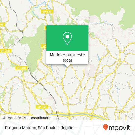Drogaria Marcon, Rua Rafael Alves, 336 Freguesia do Ó São Paulo-SP 02967-050 mapa
