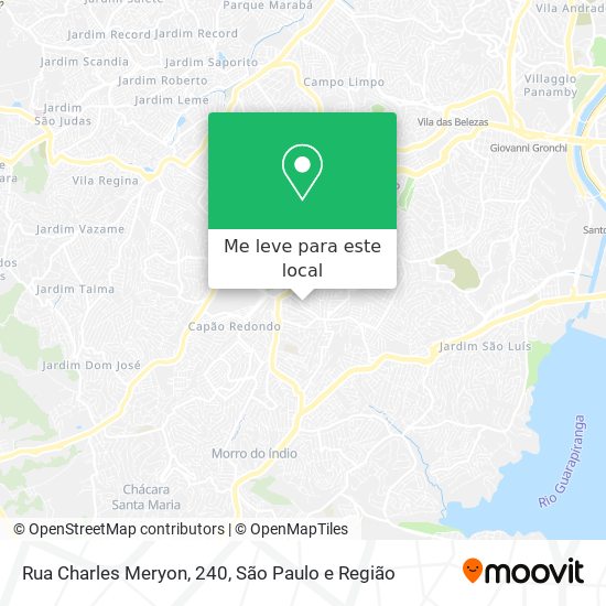 Rua Charles Meryon, 240 mapa