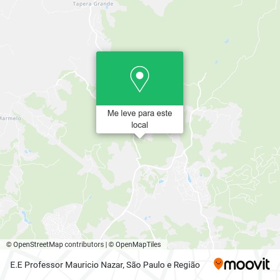 E.E Professor Mauricio Nazar mapa