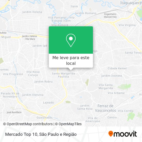 Mercado Top 10 mapa