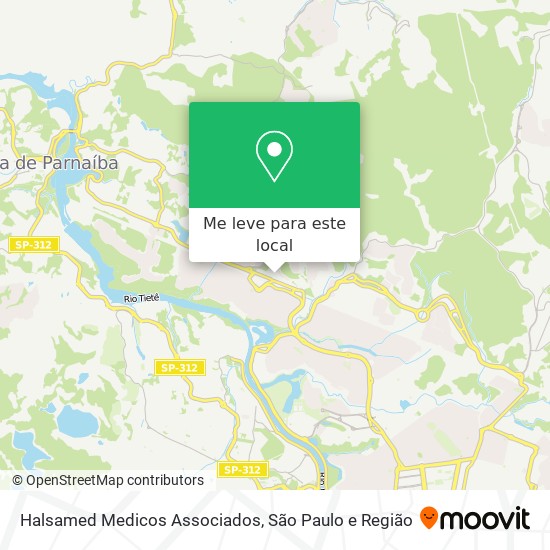 Halsamed Medicos Associados mapa