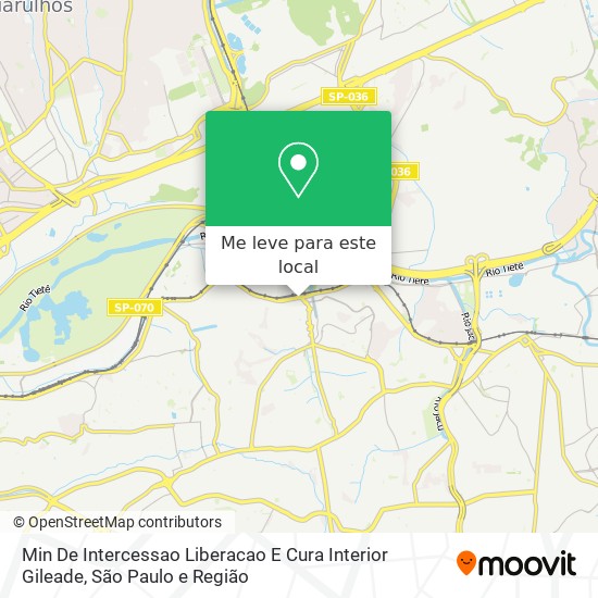 Min De Intercessao Liberacao E Cura Interior Gileade mapa