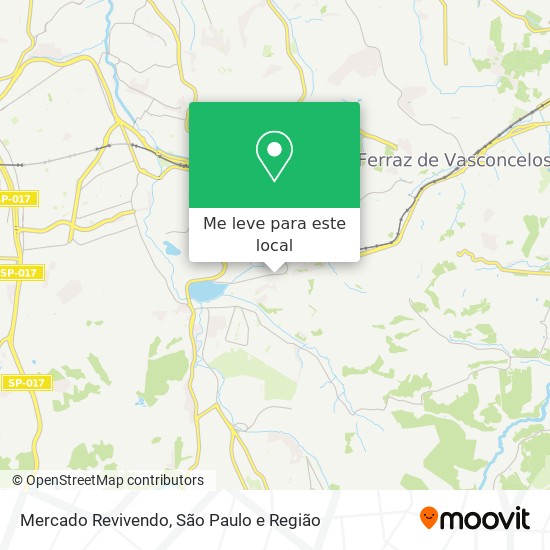 Mercado Revivendo mapa