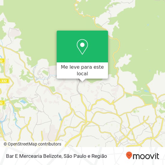 Bar E Mercearia Belizote mapa