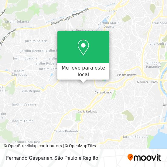 Fernando Gasparian mapa