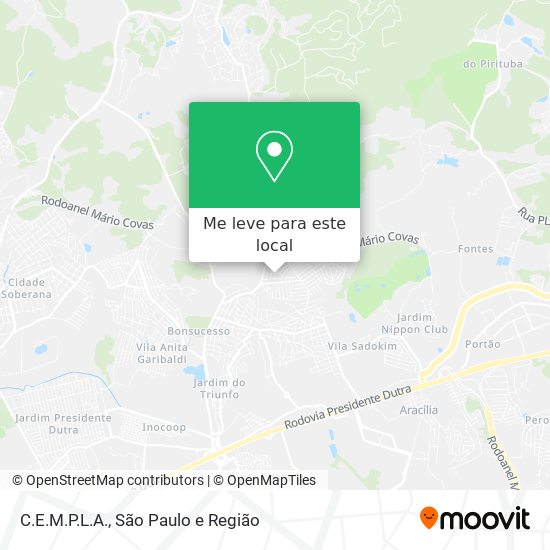C.E.M.P.L.A. mapa