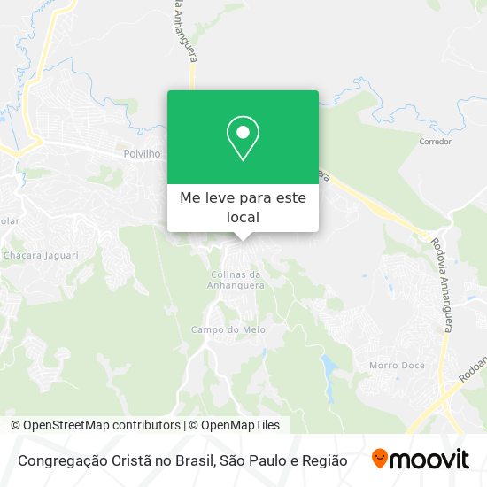 Congregação Cristã no Brasil mapa