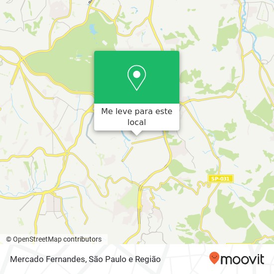 Mercado Fernandes, Rua Morro do Frade, 399 Iguatemi São Paulo-SP 08341-180 mapa