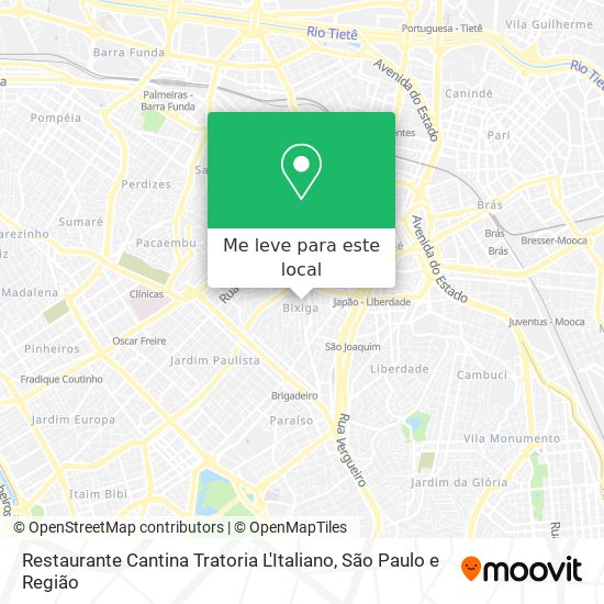 Restaurante Cantina Tratoria L'Italiano mapa