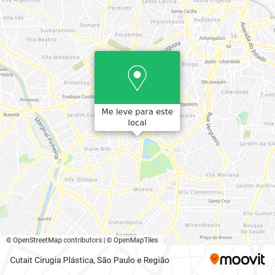 Cutait Cirugia Plástica mapa
