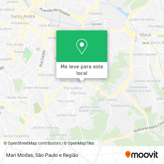 Mari Modas mapa