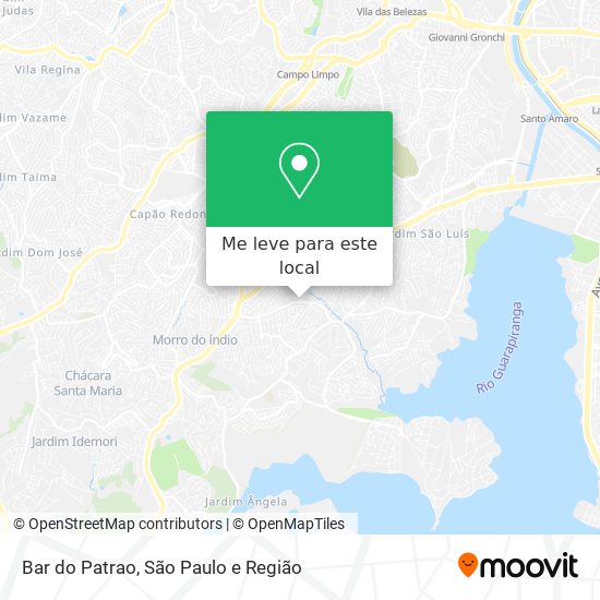Bar do Patrao mapa