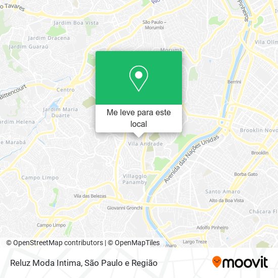 Reluz Moda Intima mapa