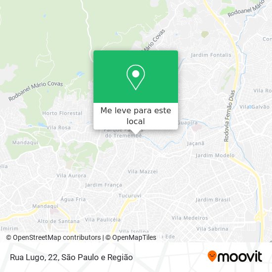 Rua Lugo, 22 mapa