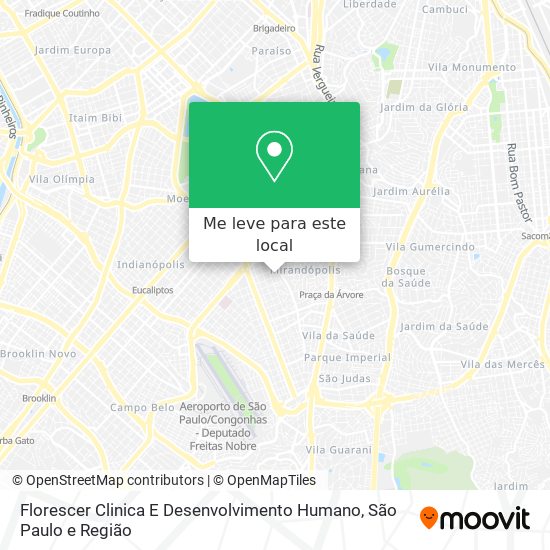 Florescer Clinica E Desenvolvimento Humano mapa