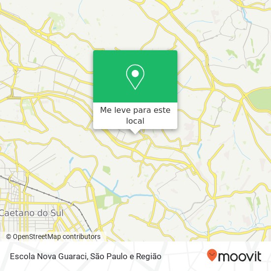 Escola Nova Guaraci, Rua Benedito Pedroso, 206 Sapopemba São Paulo-SP 03289-000 mapa