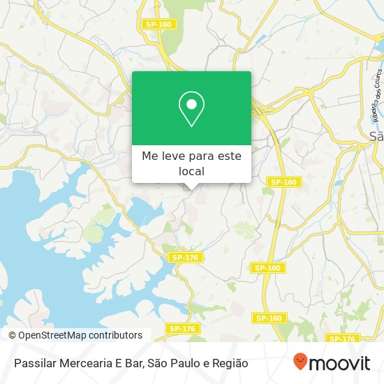 Passilar Mercearia E Bar, Avenida Alda, 47 Pedreira São Paulo-SP 04476-240 mapa