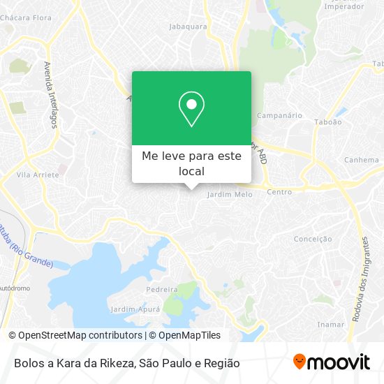 Bolos a Kara da Rikeza mapa